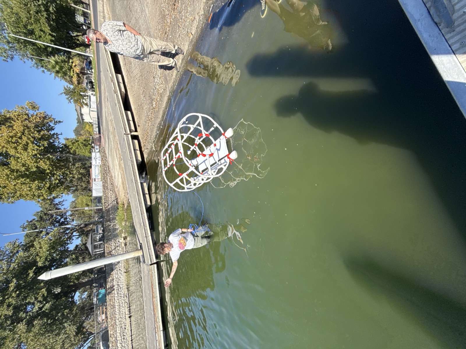 Prototype structural test in Clear Lake CA