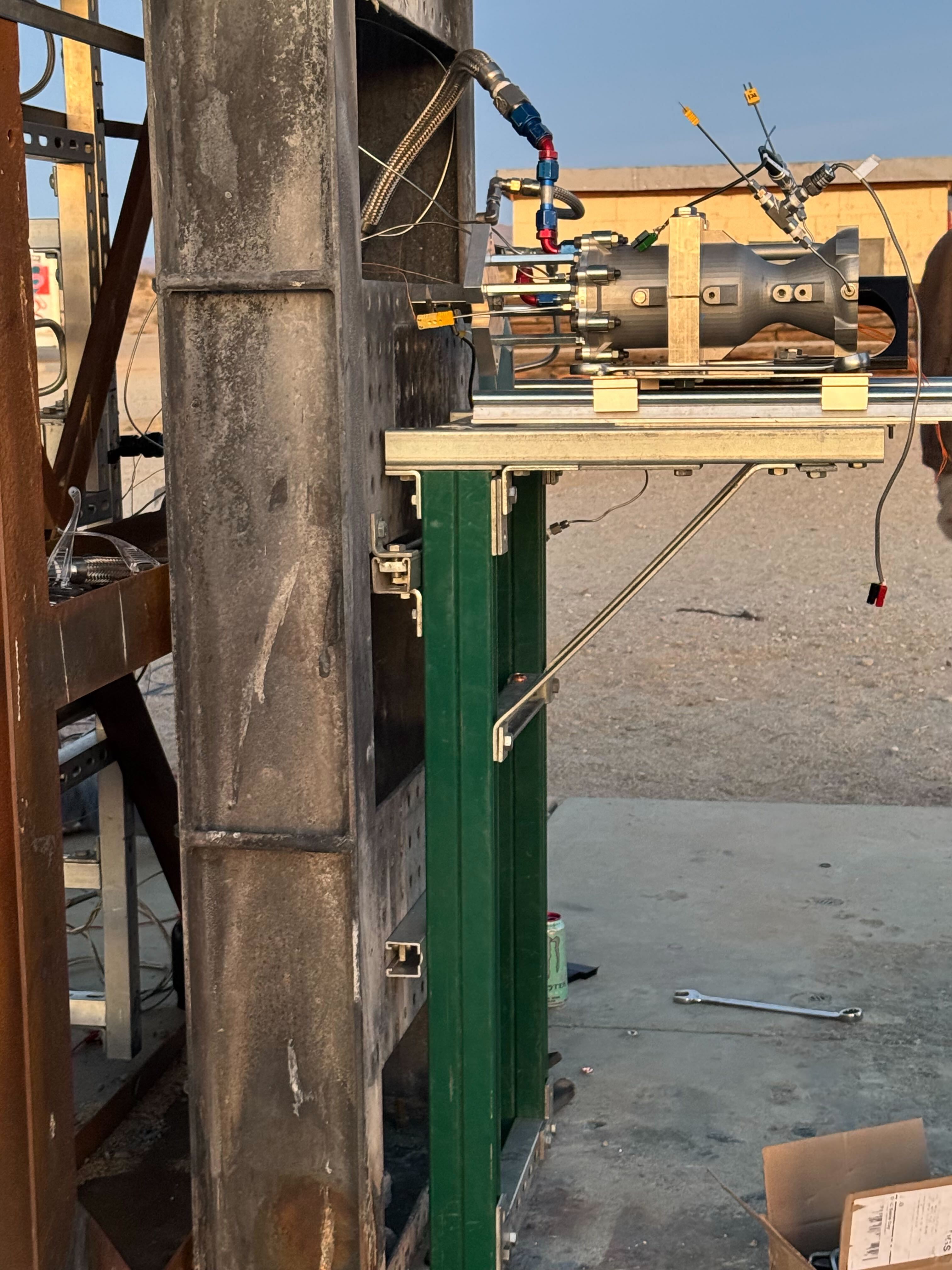 Bare bones heritage test stand design from 2024